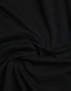 romee's Tricou Negru Basic Oversize din Bumbac Elusis