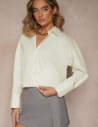 rosa Cămașă Casual Verde din Bumbac Naliraella