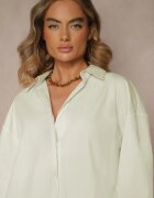 rosa Cămașă Casual Verde din Bumbac Naliraella