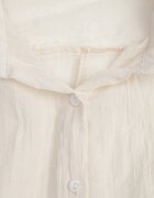 rosa Cămașă de vară cu mâneci liliac din bumbac fluid croi oversize Caeilla Bej