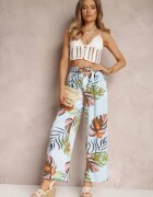 rosa Pantaloni albastru deschis largi Sofadia