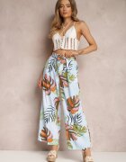 rosa Pantaloni albastru deschis largi Sofadia