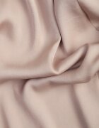 rosa Pantaloni largi bej cu elastic în talie Carleny
