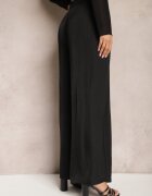rosa Pantaloni Negri de vară cu croială largă cu elastic în talie Philomen