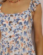 rosa Rochie Alb-Albastru Agarynome