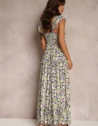 rosa Rochie Alb-Mov Salama