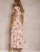 rosa Rochie Alb-Roz Arginca