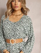 rosa Rochie Alb-Verde Hyrathe