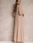 rosa Rochie Albă-Portocalie Adena