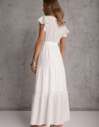 rosa Rochie Albă Tantysus