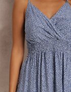 rosa Rochie Albastră Abellu
