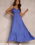 rosa Rochie Albastră Chryazire