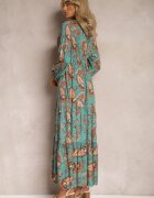 rosa Rochie Albastră Demestra