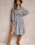 rosa Rochie Albastră Elala