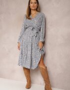 rosa Rochie Albastră Elala