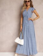 rosa Rochie Albastră Karmay