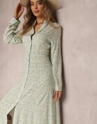 rosa Rochie Albastru-Verde Caeoreia
