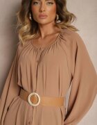 rosa Rochie Bej Palane