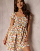 rosa Rochie Bej-Portocalie Josmy
