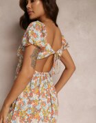 rosa Rochie Bej-Portocalie Josmy