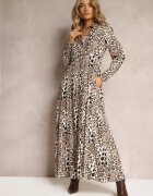 rosa Rochie bej Undihaneh