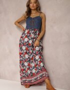 rosa Rochie Bleu marin Tarain
