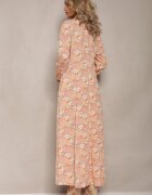 rosa Rochie cămașă Alb-Portocalie Castorius