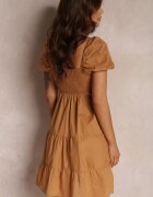 rosa Rochie Maro din Bumbac Fjellon