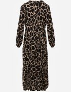 rosa Rochie Negru-Bej Metestra