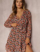 rosa Rochie Negru-Roșie Hellolea