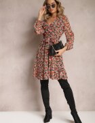 rosa Rochie Negru-Roșie Hellolea