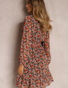 rosa Rochie Negru-Roșie Hellolea