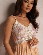 rosa Rochie Portocaliu-Roz Fjorrit
