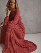 rosa Rochie Roșie Cu curea Agareope
