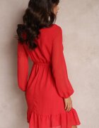 rosa Rochie Roșie Iphina