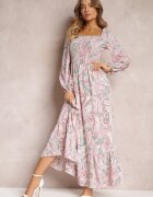 rosa Rochie Roz-verde Agaris