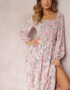 rosa Rochie Roz-verde Agaris