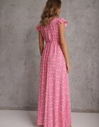 rosa Rochie Rozalie din Viscoză Appamene