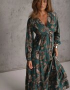 rosa Rochie Verde Demestra