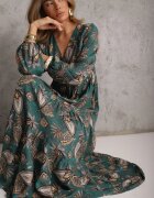rosa Rochie Verde Demestra