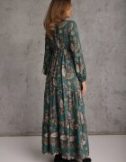 rosa Rochie Verde Demestra