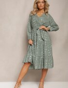 rosa Rochie Verde Sundove
