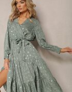 rosa Rochie Verde Sundove
