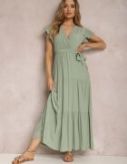 rosa Rochie Verde Tantysus