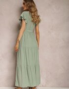 rosa Rochie Verde Tantysus