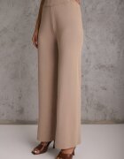 rosa Set Bej Vestă și Pantaloni Regular Annavie