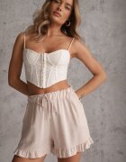 rosita Pantaloni scurți Agathima bej