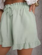 rosita Pantaloni scurți verde deschis Agathima