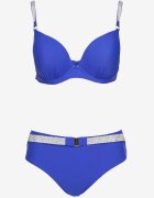 rosse line Bikini Albastru Slip și Sutien cu Zirconii Tenumela