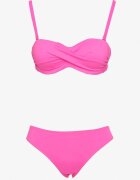 rosse line Bikini Roz 2 perechi chiloți tip slip și Sutien legat la spate Galanoria